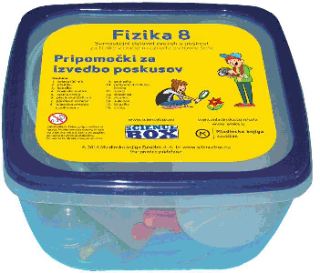 Pripomočki za poskuse - Fizika 8 Pripomočki Fizika 8